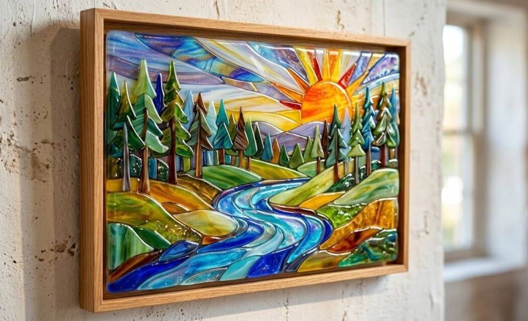A Guide to Fused Glass Art: Techniques and Inspiration