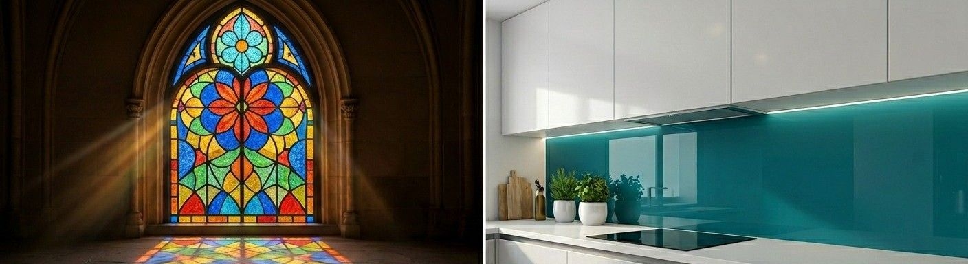 stained-glass-vs-back-painted-glass