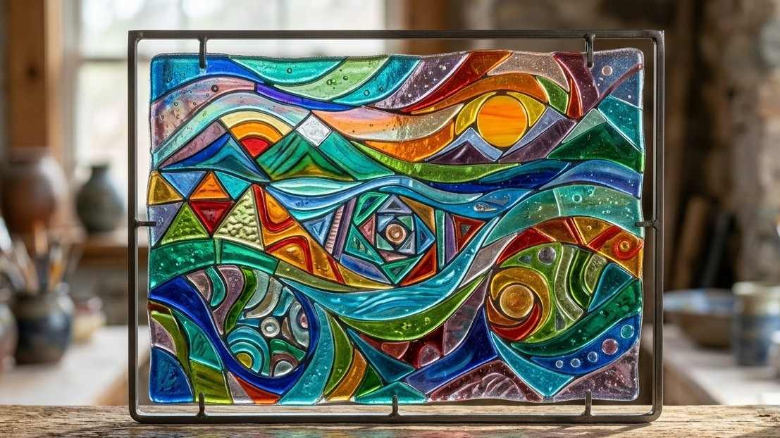 how-to-care-for-fused-glass-art-in-uae-homes